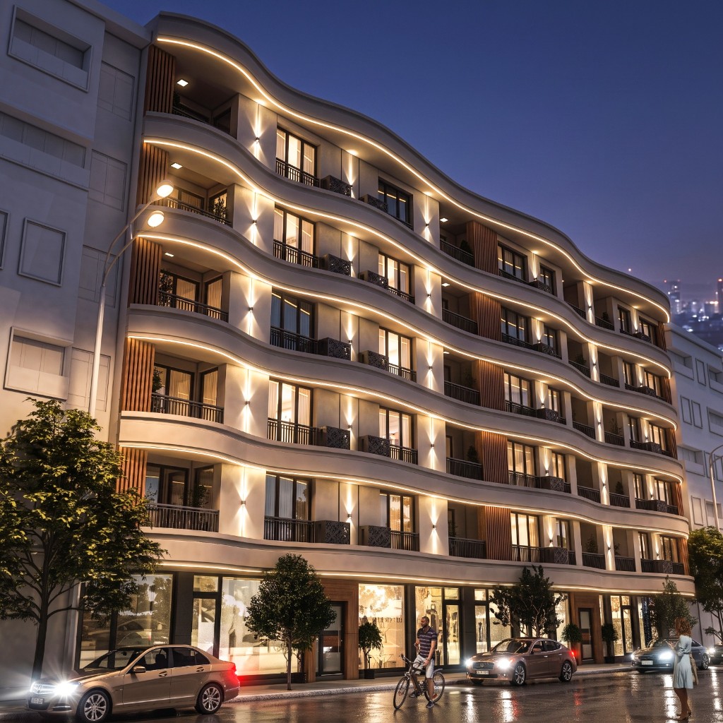 İntaş Prekast Aydınlatmalı Cephe